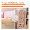 Tidy Hanger Kids Hanging Wardrobe Storage Organiser Shelf Clothes Bag Box Canvas