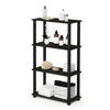 Furinno 18028 Turn-S-Tube 4-Tier Multipurpose Shelf Display Rack Square Tube