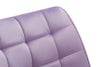 Soft Ibiza Lilac Velvet Dressing Table Bedroom Makeup Chair, Vanity Lounge