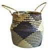 Wovens Seagrass Belly Basket Plant Flower Storage Straw Pot Home Garden Decors