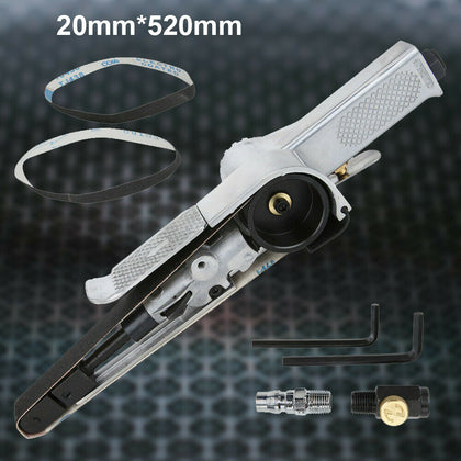 Air Belt Sander 20mm 520mm Sanding Buffing Assorted Vehicle Pneumatic tools Top