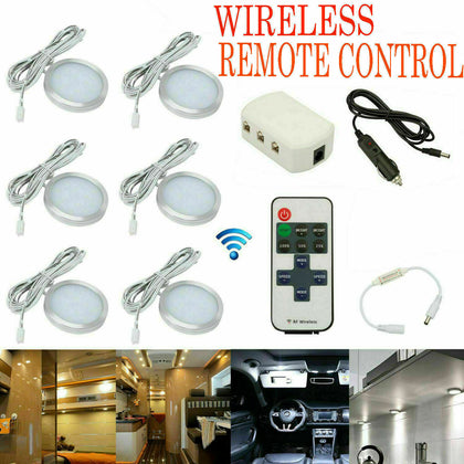 12V Interior LED Spot Ceiling Light Camper Van Caravan Motorhome Boat Downlight