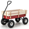 Garden Wagon Outdoor Children Trolley Cart Kids Trailer Pull Along Transport He