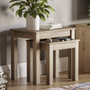 Pine Nest of Table Solid Wood Wax Set of 2 Coffee Side End Nesting Living Room