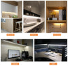 Hand Motion Sensor LED Strip Light Tube Lamp Kitchen Cupboard Under Cabinet Lamp