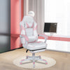Pink Racing Gaming Chair Massage Ergonomic Computer Desk Recliner with Footrest