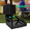 Portable Folding Charcoal BBQ Barbecue Grill Charcoal Outdoor Garden Stove Black