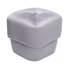 Velvet Footstool Pouffe Round Footrest Makeup Dressing Table Stool Shoe Changing
