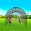 12FT Softball Baseball Cage Net and Frame Heavy Duty Pitching Batting Cage