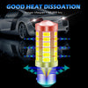 Pair 1157 P21/5W 380 BAY15D CAR STOP TAIL BRAKE LED BULBS LIGHT LAMP 33 SMD 12V