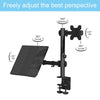 Monitor Mount and Laptop Stand Adjustable Arms 13-27" Screens VESA