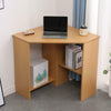 Wellington Pine Computer Desk PC Laptop Table Corner Home Office Study Gaming