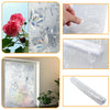 Frosted Window Film Privacy Etched Glass Sticky Back PVC Glass Tint Bath Sticker