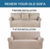 1/2/3 Large Seater Jacquard Sofa Cover Couch Slipcover Stretch Elastic Protector