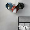 Corner/Hexagon Floating Shelves Storage Holder Self Stick Small Storage Box✅