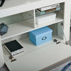 Modern TV Unit Stand Cabinet High Gloss Doors Sideboard Living Room LED Light