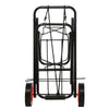 Heavy Duty Folding Foldable Hand Sack Truck Barrow Cart Wheel Trolley Black 50kg