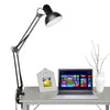 E27 Bulb Swing Arm Architect Lamp Office Study Desk Lamp Clamp on Table Lamp UK