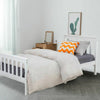Single Bed 3ft Single Bed Frame Solid Pine Wooden Fits Single Mattress