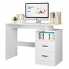 Computer Desk Corner PC Table Workstation Home Office w/Storage Shelf &2Drawers