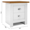 Modern Chest of Drawers Bedside Cabinet Wooden Storage Bedroom Furniture Home