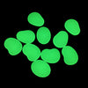 200pcs Glow in the Dark Pebbles Stone Garden Walkway Aquarium Fish Tank Ornament