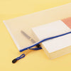 12pcs A4 Wallet Paper Zip Document Bag File Folder Archive Zipped Storage Pouch