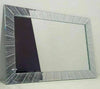 Sparkl Silver Starburst Wall Mirror Frame Glass Living Room Lounge Bedroom 40x60