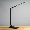 Black USB Desk Lamp Light Ultra Slim Adjustable Design LED Warm & Cool Lighting