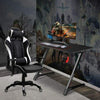 Dripex Gaming Desk Computer PC Laptop Table Ergonomic Headphone Hook Cup Holder
