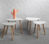 Nest of tables Nesting Occasional Side Table Console Scandinavian