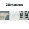 UK White Round Coffee Tea Side End Tables Rack Stand Modern Furniture Room Decor