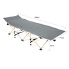 Heavy Duty Single Folding Bed With Mattress Camping Travel Guest Lightweight+Bag