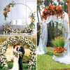 30cm-2M Golden Wedding Round Arch Frame Circle Base Backdrop Moongate Frameworks