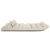 Folding Lazy Floor Sofa Chair Lounge Seat Adjustable Sleeper Seat Couch w/Pillow
