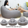 Large Bean Bag Chair Adult Teens Kid Couch Sofa Cover Lazy Lounger Garden Indoor