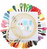 83 Beginner Cross Stitch Kit Colorful Thread Embroidery Starter Craft DIY Tools
