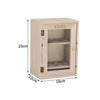 12Eggs Shabby Chic Wooden Egg House Holder Kitchen Cabinet Storage Cupboard Rack