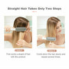 Electric Hair Straightener Brush Straight Quick Iron Hot Comb Negative ion Brush