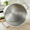 Deep Stainless Steel Stock Soup Pot Stockpot Stew Soup Pot Casserole Boiling uk