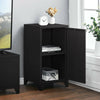 Living Room Cabinet Metal 1 Door Storage Cupboard Shelves Stand Filling Cabinet