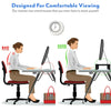 Monitor Stand Screen Riser PC Computer Desktop Desk Printer TV Adjustable Height