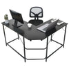 L-Shaped Computer Desk Home Office Laptop Study Table Waterproof UK