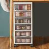 6 Drawers Storage Trolley Mobile Rolling Utility Cart Home Office Organizer UK