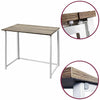 Folding Wooden Computer Foldable Study Table Laptop Home Office Writing PC Desk