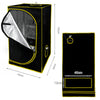 60X60X120CM 600D Hydroponics Indoor Grow Tent Kit Garden Grow Bud Dark Room Box