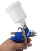 1.0MM Mini Paint Spray Gun H.V.L.P Aluminum Gun Cup Gravity Car Van