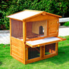 Rabbit Guinea Pig Ferret Hutch House Cage Pen With Built In Run Running New