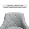 4x MADRID Faux Leather Bar Stools Gas Lift Home Kitchen Breakfast Chairs Grey
