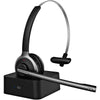 Wireless Bluetooth Office Headset Over Ear for Trucker Drivers Call Center